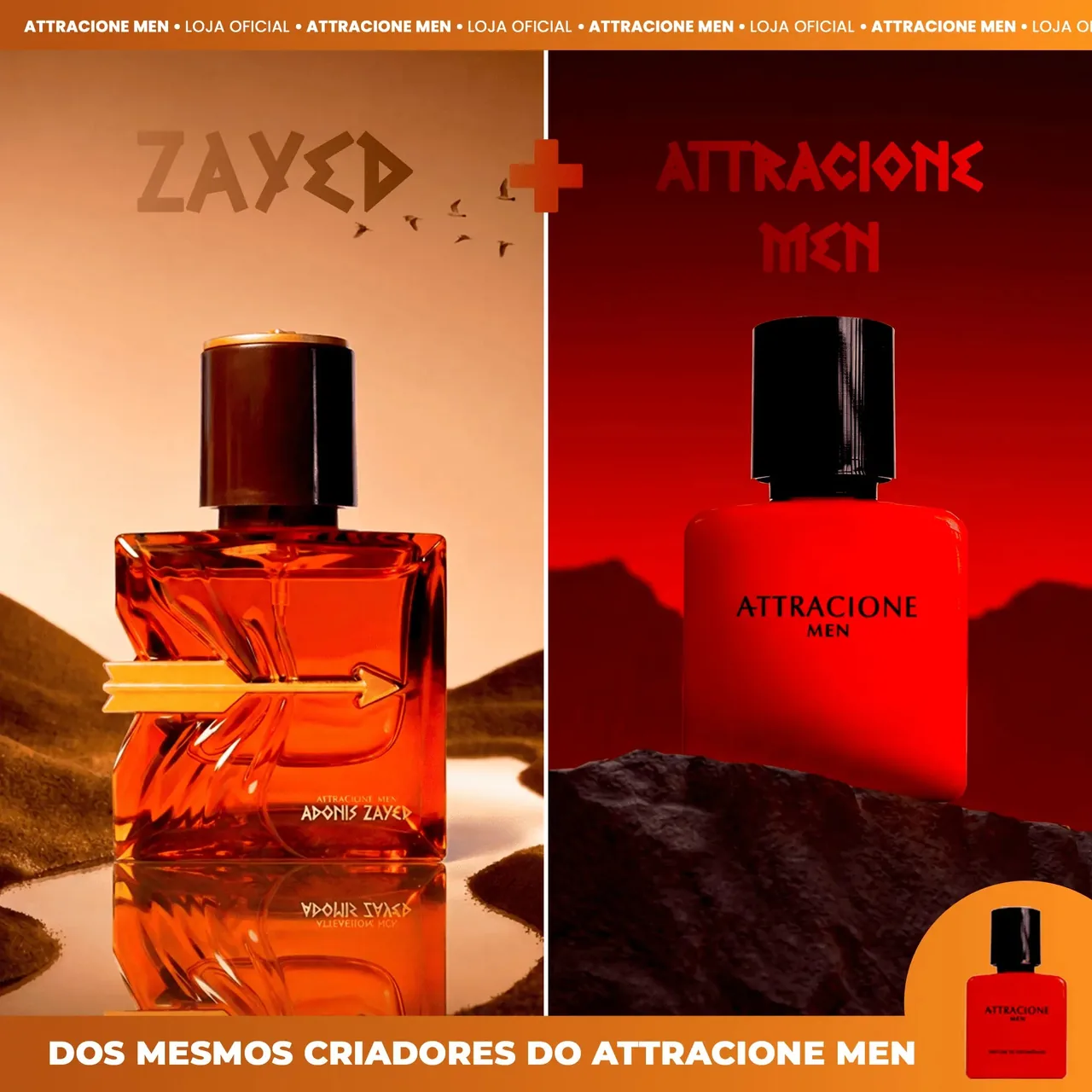 Kit Adonis Zayed + Attracione Men